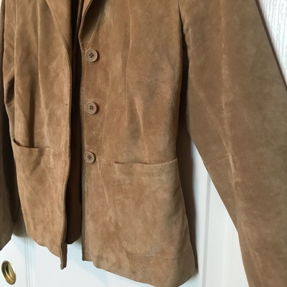 LOFT Suede Leather Jacket - Picture 5 of 7